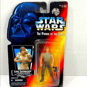 1995 STAR WARS POWER OF THE FORCE LUKE SKYWALKER